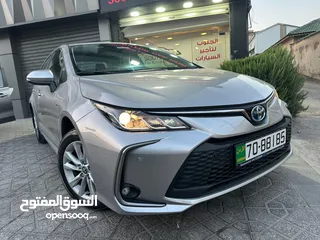  1 استأجر الان تويوتا كورولا موديل 2025 فل كامل اضافات هايبرد عداد زيرو باقل الاسعار