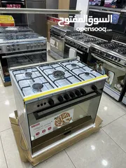  1 غاز فريش 90 سم فل سفتي مع مراوح منصب عريض سعر حرق