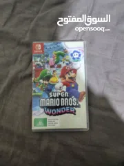  9 لعبة نينتندو سويتش super                             Mario Wonderنينتندو سويتش مع كينترولار