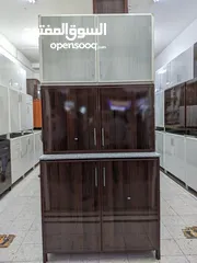  30 Aluminum kitchen cabinet new making and sale خزانة مطبخ ألمنيوم صناعة وبيع جديدة