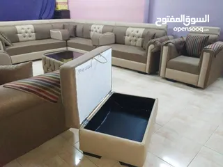  25 عرض خاص على جلسات الخليجية 17 مقعد + طقم طربيزاط مع مراكي + 10 مخدات