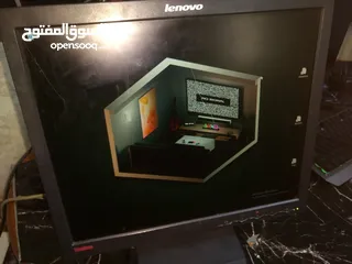  1 شاشة Lenovo 75 hz len174 الاستعمال المكتبي زمن الاستجابة 10ms يبدأ السعر من 15