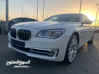  4 BMW 750 Li_TWIN POWER TERBO _GCC_2015_Excellent Condition _Full option