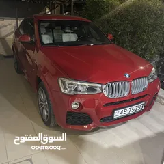  1 بي ام دبليو ( BMW X4 special order ) وارد وصيانة الوكالة عداد قليل طلب خاص موديل 2017 فحص كامل