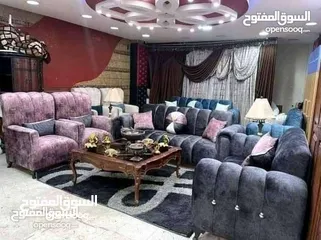 5 طقم كورنر حرف ل وثنائية كنب كنب 7مقاعد بفة  #طقم كنب 9مقاعد جلسات عربية جلسات خليجيه#تنجيد كنب