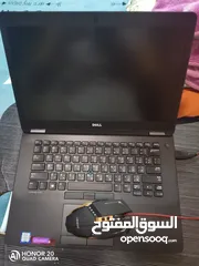  3 حاسبة Dell نظافة 98٪ حجم الشاشة 14أنج رام 8 هارد 250 SSD Core 5 من الجيل السادس