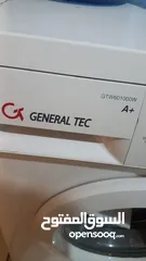  1 غسالة جينرال 6 كيلو شغالة بالكامل