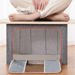  3 شنط تخزين صناديق ترتيب الملابس عدد 3 حجم كبير صناديق تخزين ملابس - Clothes Organiser صندوق تخزين قما