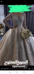  1 فستان زفاف فخم للايجار