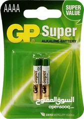  6 بطاريات قياس  AAAA GP  Super  Battery AAAA