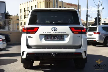  5 تويوتا لاندكروز VX 2024 لون ابيض عداد زيرو كفالة الشركة