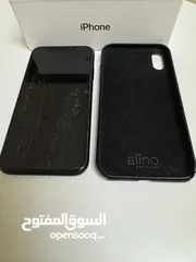  7 iPhone XR 128GB Black + EarPods + New USB Lightning Cable+ Aiino Case  ايفون اكس ار 128 جيجابايت