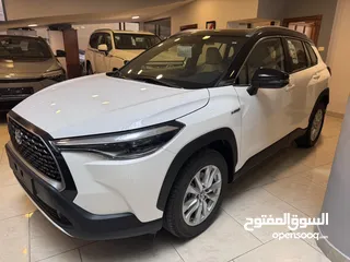  2 Toyota corolla cross 2024 زيرو وارد و كفالة الوكيل