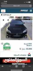 6 Tesla Model S 100D 2018  ((اوتوسكور جيد جداً))