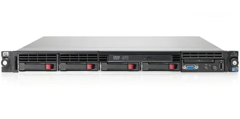  1 سيرفر HP ProLiant DL360 G7 Server 1U - 2x6Core CPU - 32GB RAM - 4x146GB