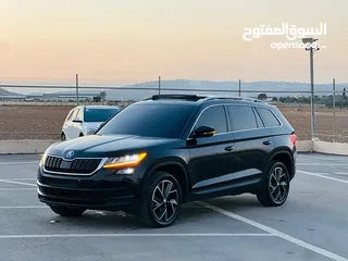  1 سكودا كودياك  فل الفل فتحة سقف بانوراما 190 حصان  4x4- /2020  دفع رباعي عداد قليل 30000