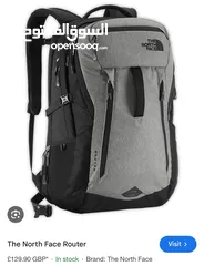  4 Northface Router Backpack