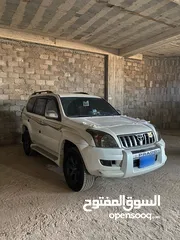  2 تويوتا برادو 2008 VX سته بسطون صبغ الوكاله نظيف كرت