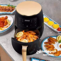  2 قلاية سلفر كرست حجم 6لتر الماني SILVER CREST EXTRE LARGE CAPACITY AIR FRYER