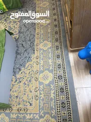  3 سجاد جديد شبه وكاله للبيع ب 50 دينار قابل للتفاوض بشي بسيط السجاده شبه جديد ما فيها ولا غلطه