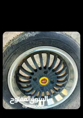  2 جنط بيورك 15 نضيف ولا شعر