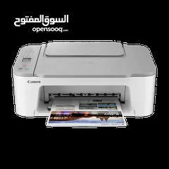  8 طابعة كانون بوظائف متعددة طباعة، نسخ، ومسح ضوئي طباعه ليزر Canon TS3440 Wifi LaserJet