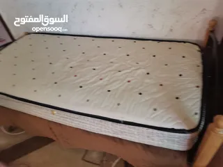  3 تخت حديد وفرشة ضغط عالي