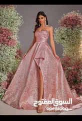  1 فستان سهرة جديد مش مستعمل جميل جدا جدا من افخم فساتين شي ان shein
