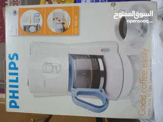  1 ماكينة قهوة جديد. نوع فيلبس.