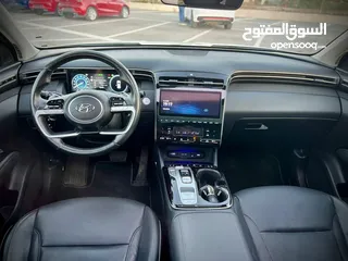  14 هونداي توسان/2022 Plug In فل الفل فتحة سقف بانوراما  4x4 ///271Hp   ( Haybrid) 1600cc