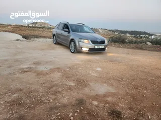  7 سكودا اوكتافيا ستيشن 2016 بوضع ممتاز