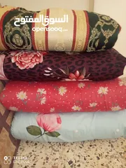  6 شراشف ولحافات ديباج مستعمل