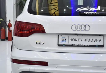  8 Audi Q7 S-Line 4.2L QUATTRO ( 2010 Model ) in White Color GCC Specs