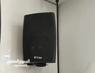  2 سماعة kvm 15w صوت قوي ونقي