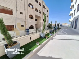  14 شقة ارضية مع حديقة للبيع في الدوار السابع بمساحة بناء 150م