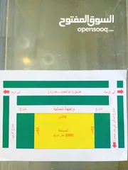 1 أرض للبيع في منطقة الفلل الغربية للرمثا (كوشان مستقل)