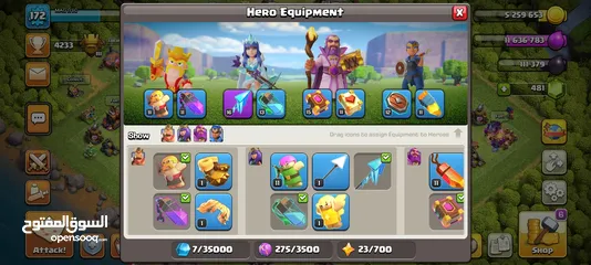  3 Supercell Account clash royale and clash of clans