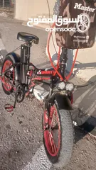  4 بسكليت كهربا عجل عريض بطاريه 48v20a