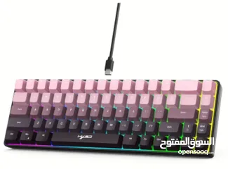  2 لوحة مفاتيح جيمينج سلكية HXSJ خصم!!!! من 99 ل 80