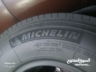  12 القياس 16 750 ميشلان إطار غني عن التعريف مواصفات عاليه وخاصه دبل قومه دبل ستيل 14 راقه استعمال بسيط