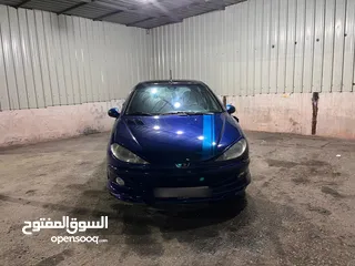  17 بيجو 206 موديل 2004 جير اوتوماتيك توب ترونيك ماتور 1400cc، الأجمل في الأردن
