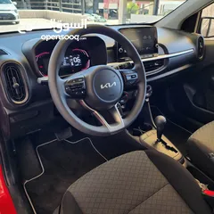  12 Kia Picanto 2024 الجديده كلياً- كفالة الوكيل الرسمي 5 سنوات وعقد صيانة 30,000 كم زيوت وفلاتر