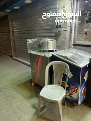  7 للبيع بسطة عرباي ستانلس اصلي و ثقيل مع سيكوريت للكنافة او للذرة او للحلويات