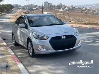  1 هونداي اكسنت 2016 اصل كوري عداد 80 الف كم