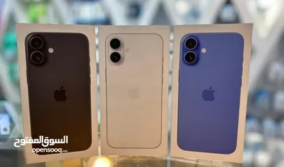  4 ‏iPhone 16 plus 256GB   ‏NEW NO AVTIVE  جديد بالكرتونة كفالة شرق اوسط