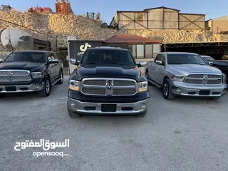  2 دودج رام لونغهورن ديزل 2016 فل كامل عداد قليل