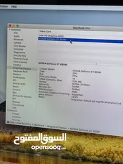  6 MACBOOK PRO Core i7 RAM 16 بكرتين شاشة