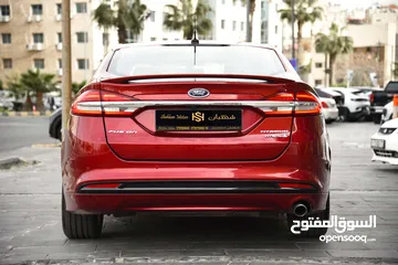  5 فورد فيوجن تيتانيوم هايبرد Ford Fusion Hybrid 2017
