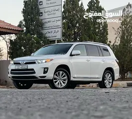  2 تويوتا هايلاندر هايبرد 2011 فل كامل اعلى صنف  TOYOTA HIGHLANER 2011 limited hybrid