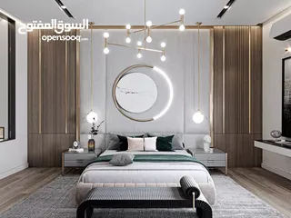  9 شقق جديده اربعه غرف في جميع مناطق عمان الغربيه ايجار سنوي هيئات  دوبلماسيه سفارات ،مؤثث مع اثاث فخم